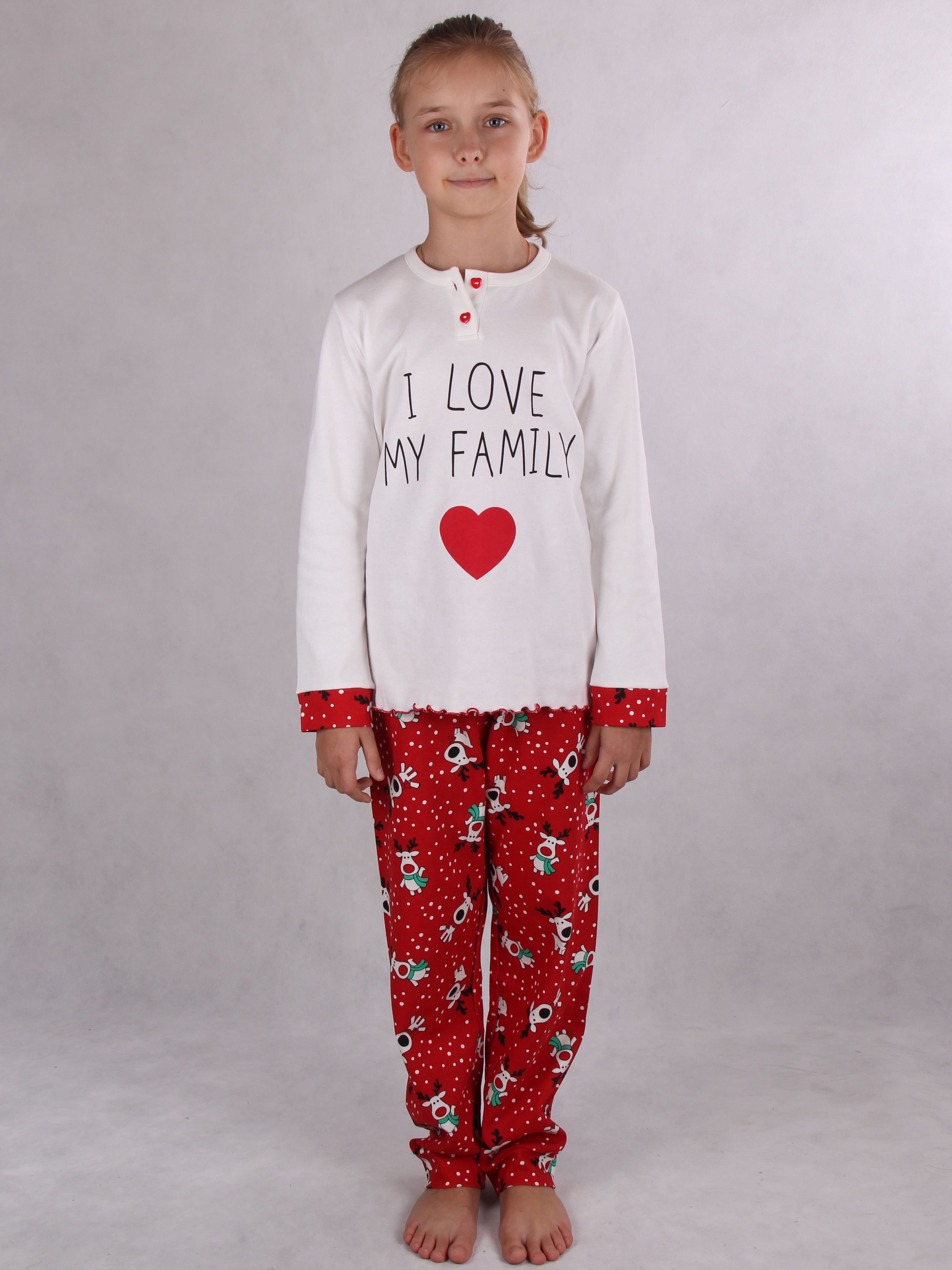 12A433 Пижама для девочки 