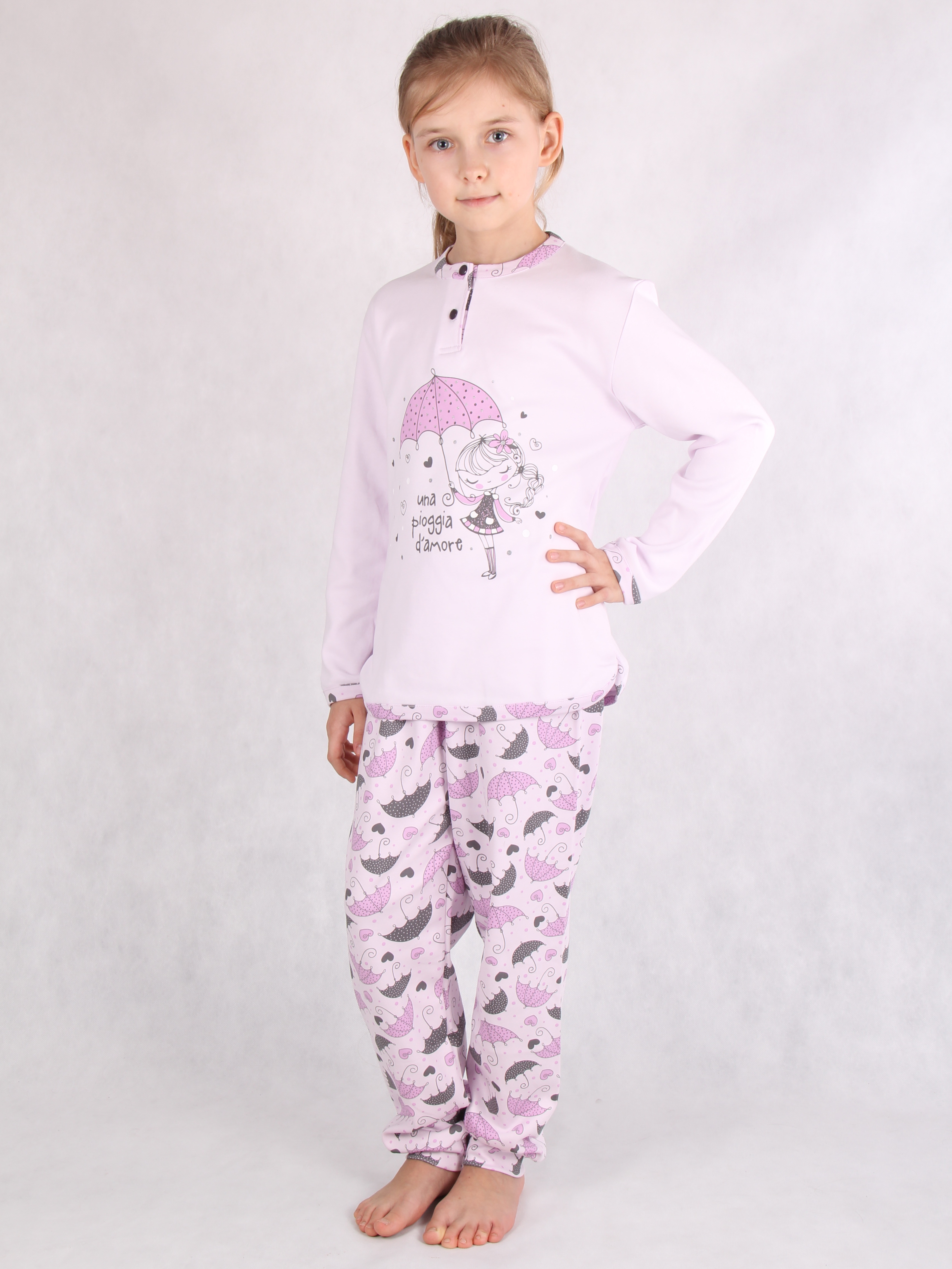 G011 Пижама для девочки 