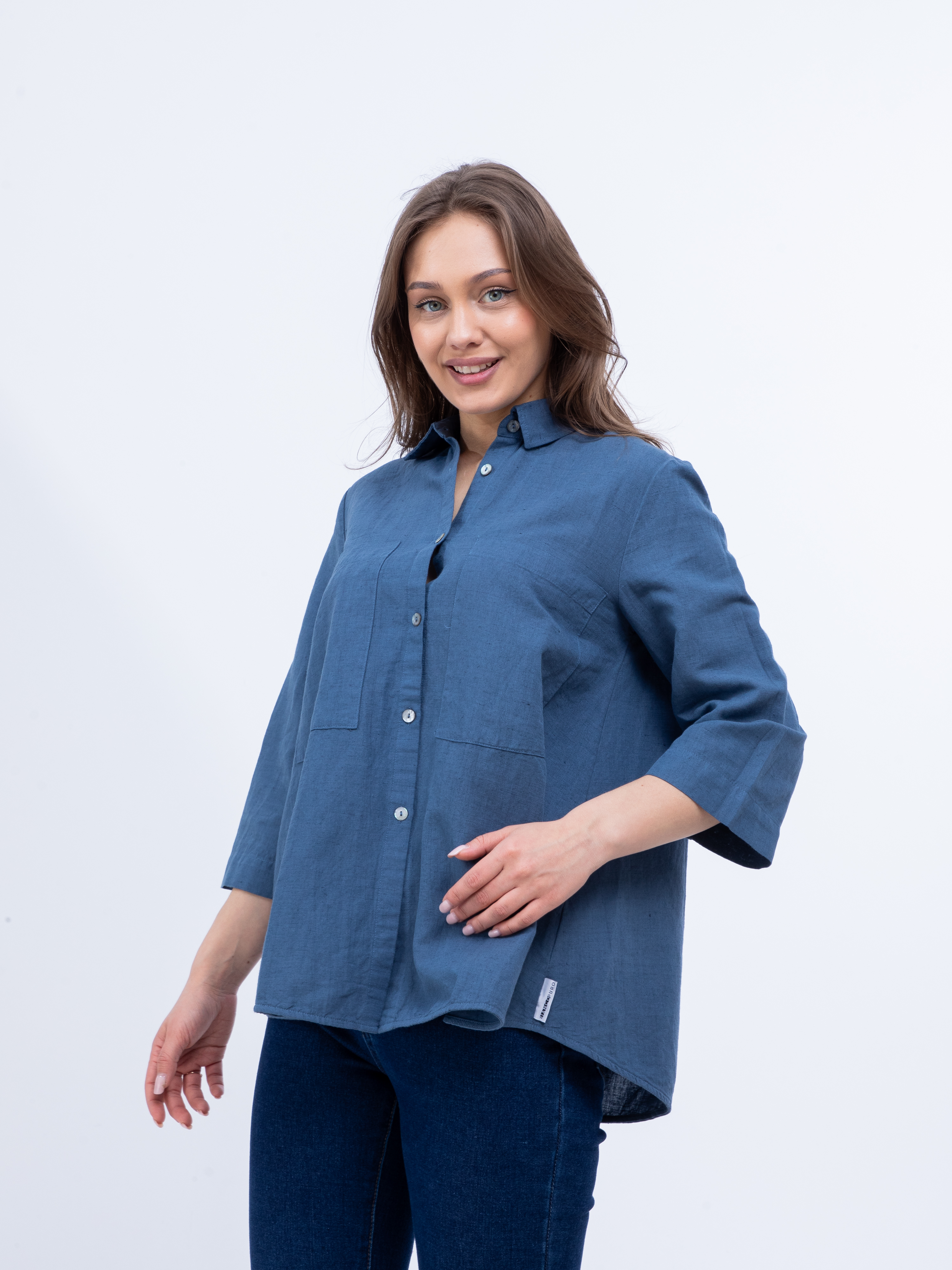 CAMICA  Рубашка льнаная