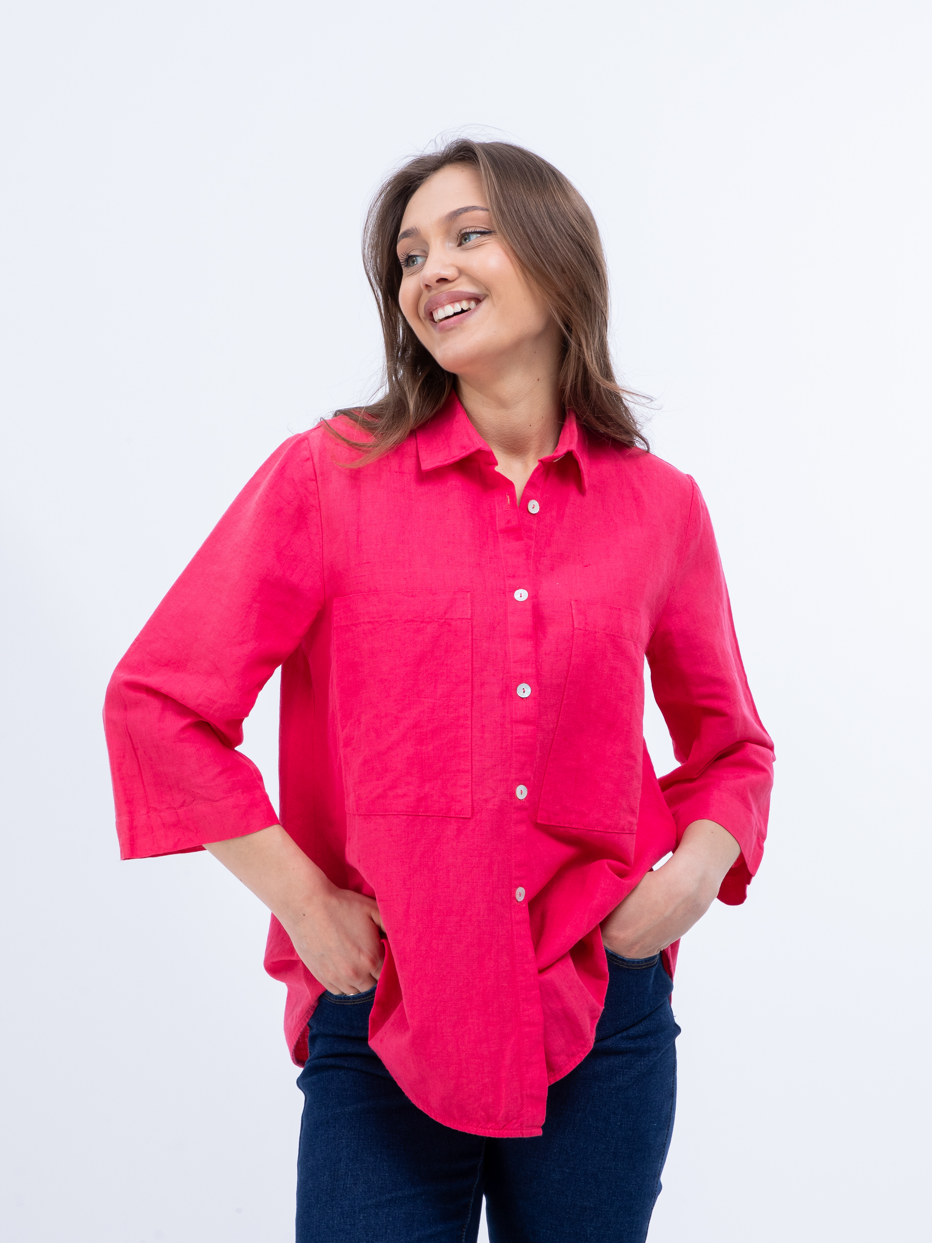 CAMICA  Рубашка льнаная