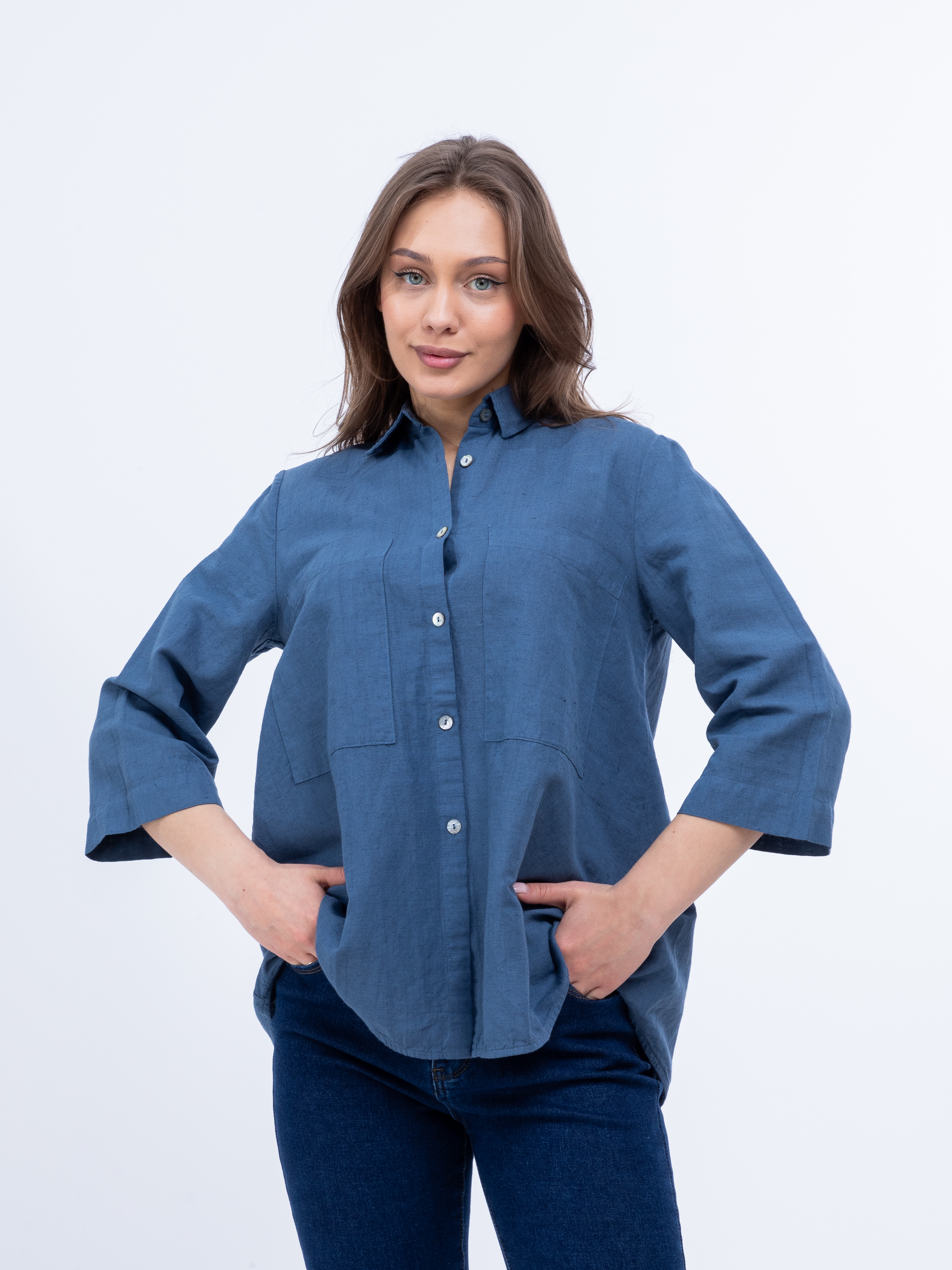 CAMICA  Рубашка льнаная