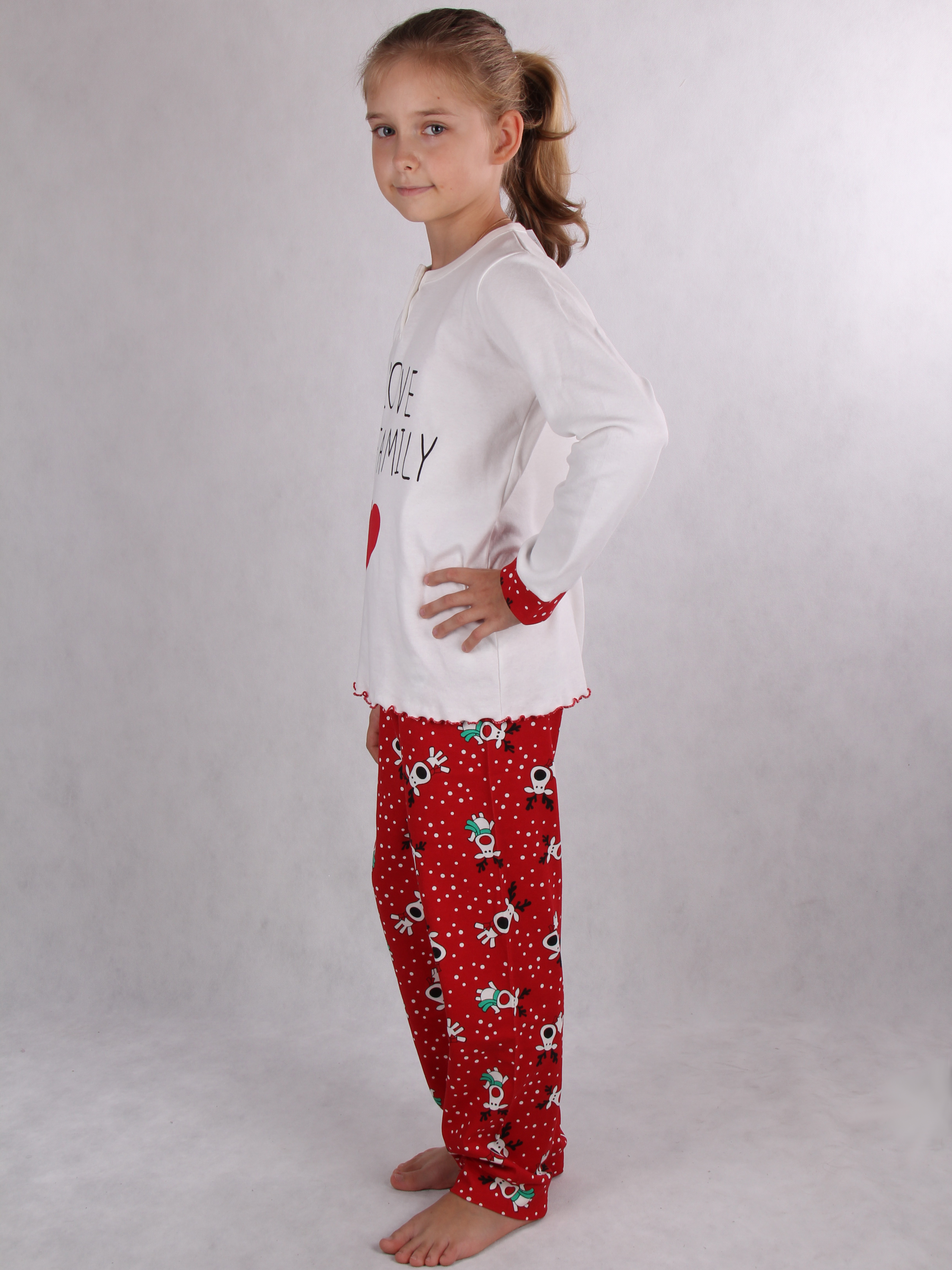 12A433 Пижама для девочки 