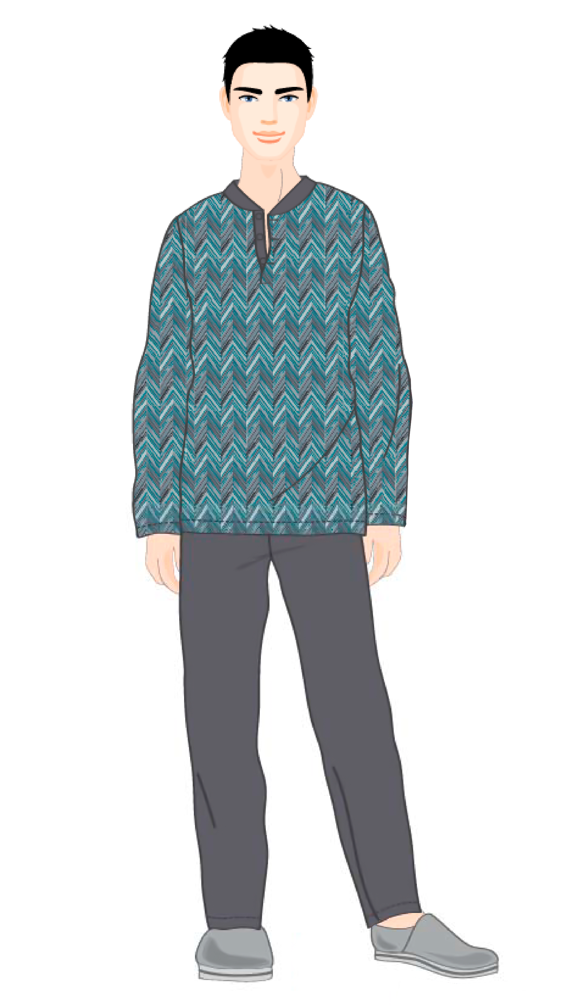 12305 W Пижама мужская