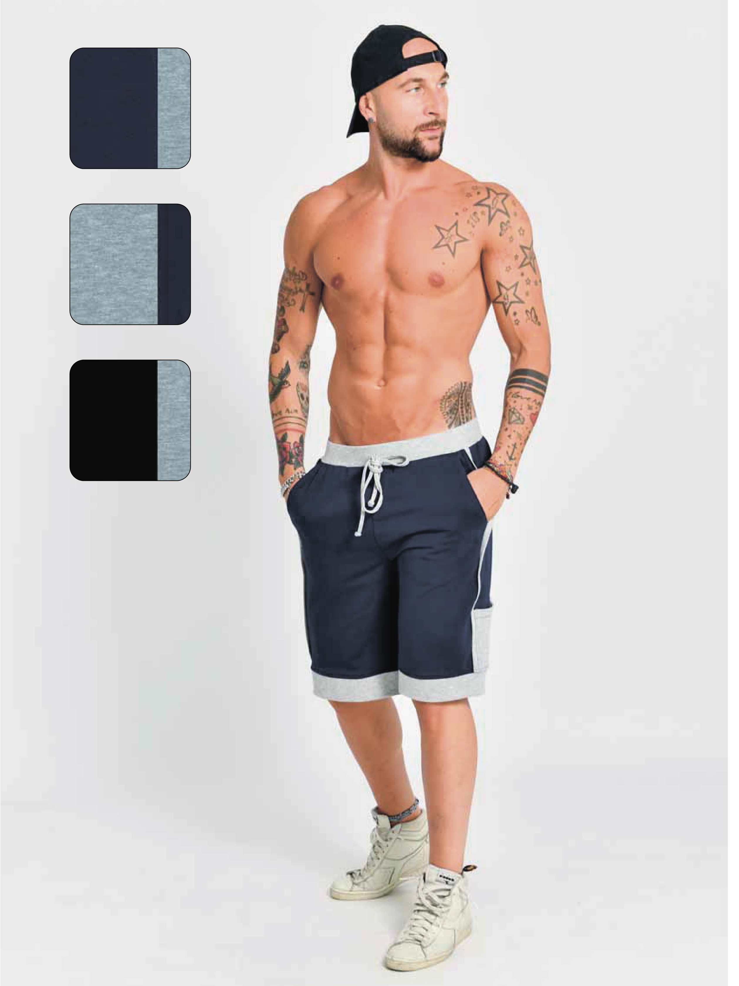 11155W Шорты- бермуды мужские